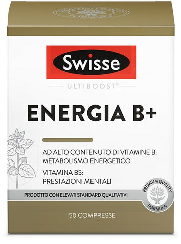 SWISSE ENERGIA B+ 50 COMPRESSE
