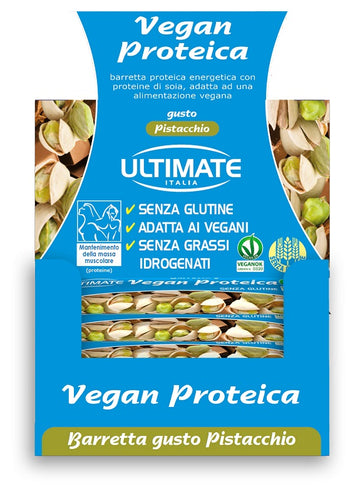 ULTIMATE BARRETTA VEGAN PROTEICA PISTACCHIO 24 X 40 G