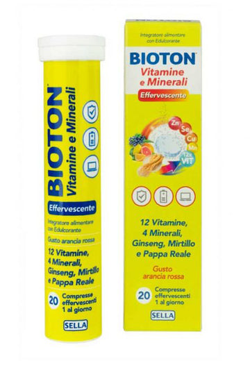 BIOTON VITAMINE E MINEALI 20 COMPRESSE