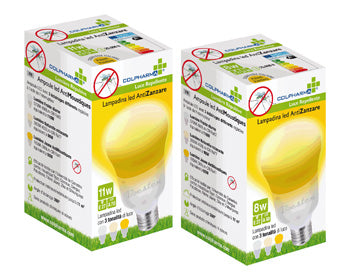 COLPHARMA LAMPADINA LED ANTIZANZARA 11 WATT