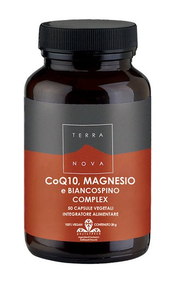 TERRANOVA COQ10/MAGNESIO/BIANCOSPINO 50 CAPSULE