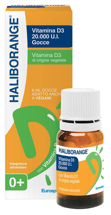 HALIBORANGE GOCCE 20000 UI COLECALCIFEROLO 8 ML
