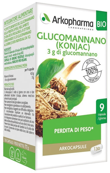ARKO CAPSULE GLUCOMANNANO 130 CAPSULE