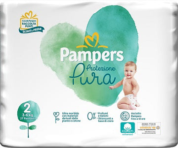 PAMPERS NATUR MINI CP 27 PEZZI