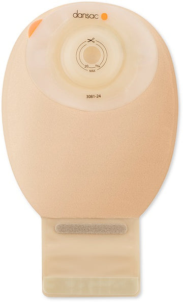 DANSAC NOVALIFE TRE 1 SACCA APERTA OPACA SOFTCONVEX MAXI PER ILEOSTOMIA CON FINESTRA RITAGLIABILE 15-54MM 500 ML 10 PEZZI