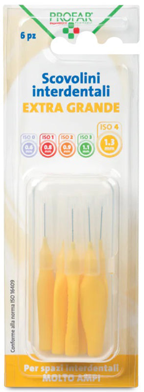 PROFAR SCOVOLINI GIALLO 1,3 6 PEZZI