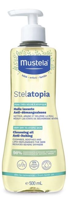 MUSTELA STELATOPIA OLIO BAGNO 500 ML 2019