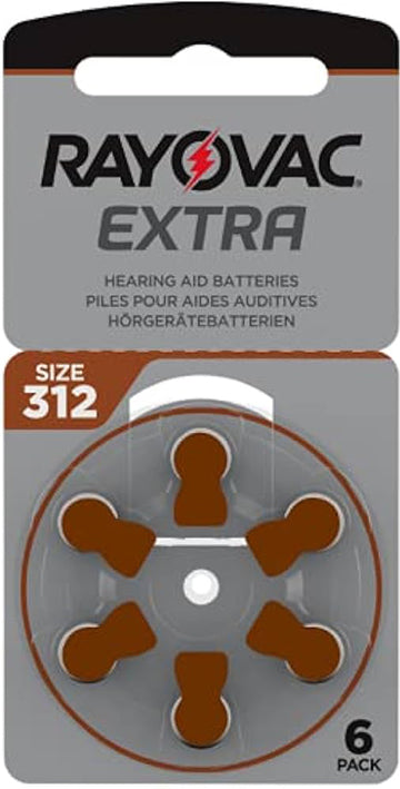 RAYOVAC BATTERIA PERSONALIZZATA 312