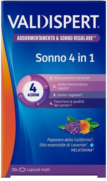 VALDISPERT NOTTE 4 IN 1 30 CAPSULE MOLLI