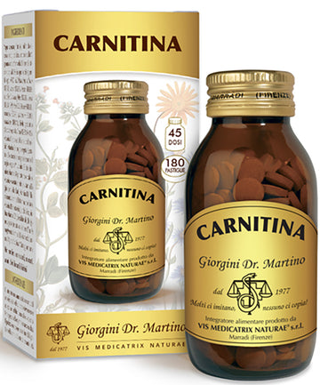 CARNITINA 180 PASTIGLIE DA 500 MG