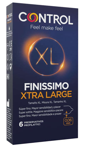 CONTROL FINISSIMO ORIGINAL XL 6 PEZZI