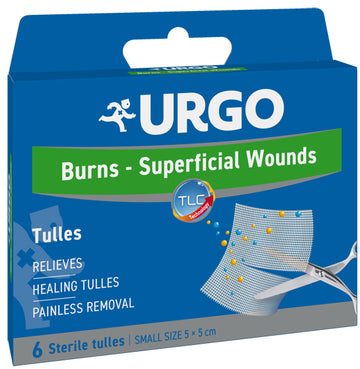 URGO GARZA FERITE/USTIONI 5 X 5 CM 6 PEZZI