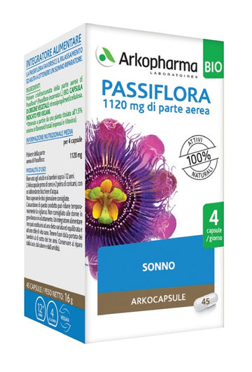 ARKOCPS PASSIFLORA 45 CAPSULE BIO