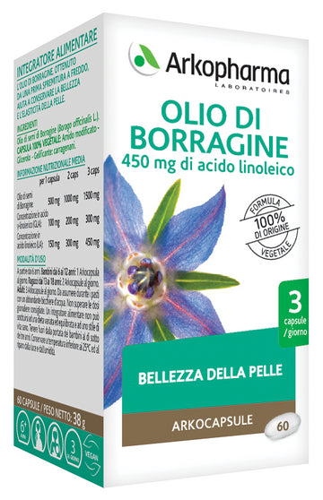 ARKOCPS OLIO BORRAGINE BIO 60 CAPSULE