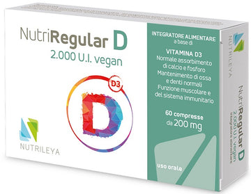 NUTRIREGULAR D 2000UI VEGAN 60 COMPRESSE