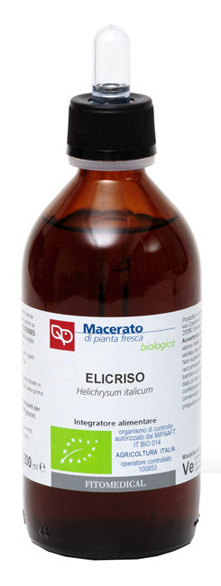 ELICRISO TINTURA MADRE BIO 200 ML