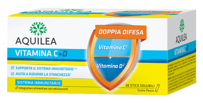 AQUILEA VITAMINA C+D 28 BUSTINE STICK