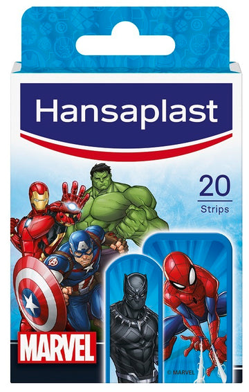 HANSAPLAST CEROTTO KIDS MARVEL 20 PEZZI
