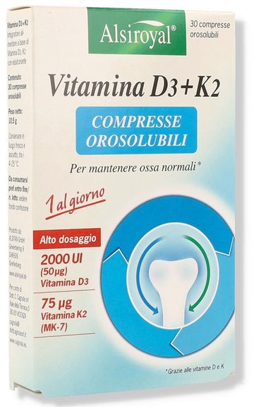 VITAMINA D3+K2 30 COMPRESSE