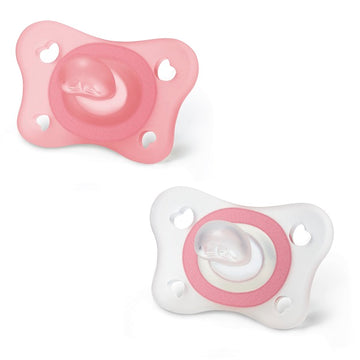 CHICCO GOMMOTTINO GIRL SILICONE 2-6 MESI 2 PEZZI ITA C