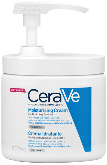 CERAVE CREMA IDRATANTE PER PELLI DA SECCHE A MOLTO SECCHE 473 ML