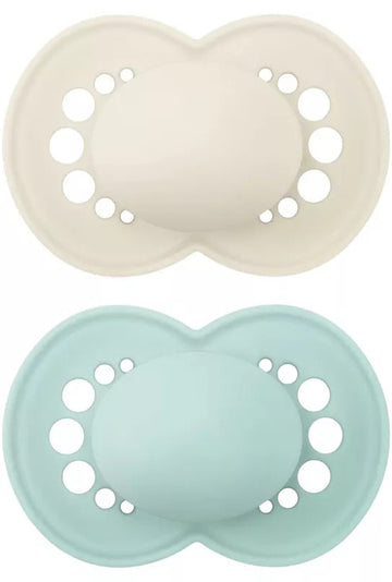 MAM ORIGINAL 6+ SILICONE CONFEZIONE DOPPIA NEUTRO