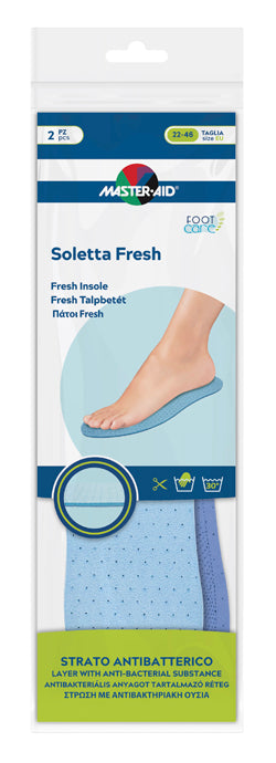 MASTER-AID FOOTCARE SOLETTA FRESH RITAGLIABILE 2 PEZZI