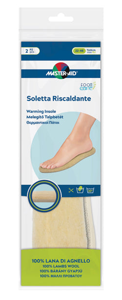 MASTER-AID FOOTCARE SOLETTA RISCALDANTE RITAGLIABILE 2 PEZZI