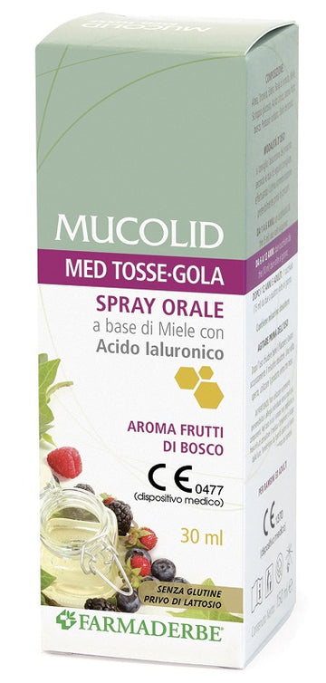 MUCOLID MED TOSSE GOLA SPRAY ORALE 30 ML