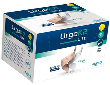 BENDAGGIO URGOK2 LATEX FREE KIT BENDAGGIO T2 CAVIGLIA 25-32 2 PEZZI 10 CM