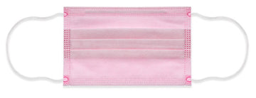 MYMASK PRO TIPO II KIDS MASCHERINA CHIRURGICA A 3 STRATI 10 PEZZI ROSA