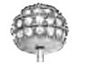 ORECCHINI IMPERIAL CRYSTAL BALL 8 MM