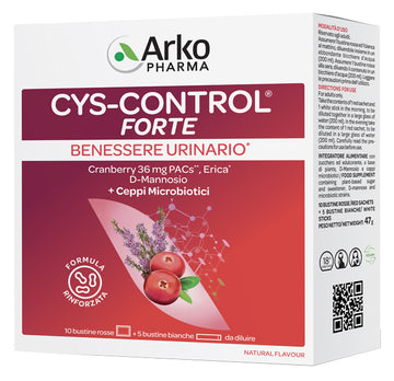 CYS CONTROL FORTE PROBIOTICI 15 BUSTINE