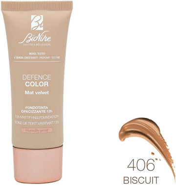 DEFENCE COLOR FONDOTINTA MAT VELVET 406 30 ML