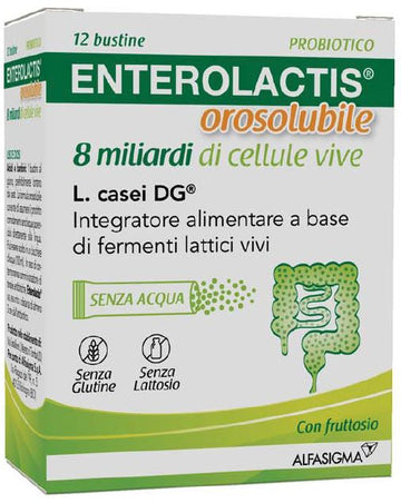 ENTEROLACTIS 8 MILIARDI 12 BUSTINE OROSOLUBILI