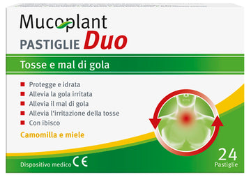 THEISS MUCOPLANT 24 PASTIGLIE CAMOMILLA E MIELE