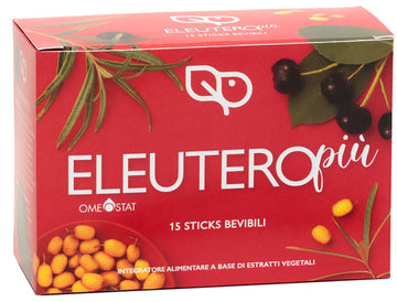 ELEUTERO PIU' OMEOSTAT 15 STICK MONODOSE DA 10 ML