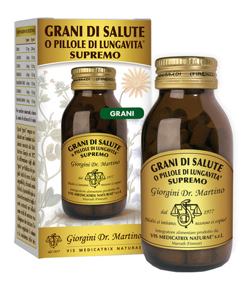 GRANI DI SALUTE O PILLOLE DI LUNGAVITA SUPREMO 90 G