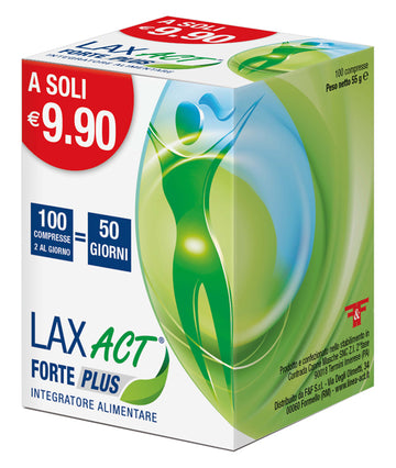 LAX ACT FORTE PLUS 100 COMPRESSE