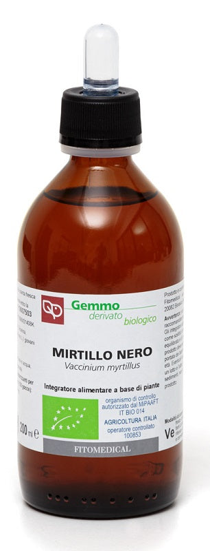 MIRTILLO NERO BIO MACERATO GLICERINATO 200 ML