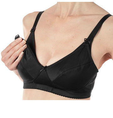 MAMMY REGGISENO MICROFIBRA ALLATTAMENTO BLACK 5C