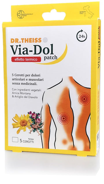 DR THEISS VIA-DOL PATCH EFFETTO TERMICO 5 PEZZI