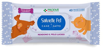 PROFAR SALVIETTE TALCO PET 40 PEZZI