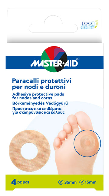 PARACALLI MASTER-AID FOOTCARE NODI E DURONI 4 PEZZI B8