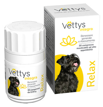 VETTYS INTEGRA RELAX CANE 30 COMPRESSE MASTICABILI