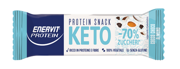 ENERVIT PROTEIN KETO SNACK COCCO CHOCO ALMOND 35 G