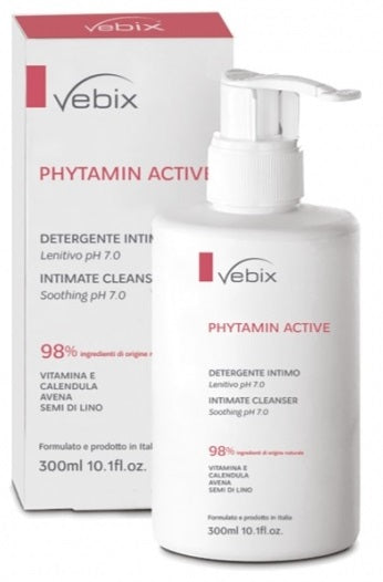 VEBIX PHYTAMIN E DETERGENTE INTIMO LENITIVO PH 7,0 300 ML