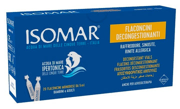 ISOMAR SOLUZIONE DECONGESTIONANTE NASALE 20 FLACONCINI 5 ML