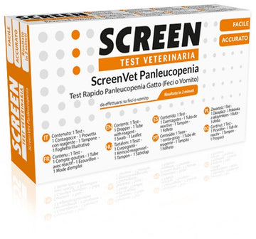 SCREENVET TEST RAPIDO PANLEUCOPENIA FECI/VOMITO GATTO