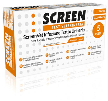 SCREENVET TEST RAPIDO INFEZIONE TRATTO URINARIO CANE E GATTO